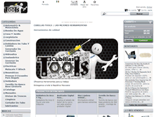 Tablet Screenshot of cubillastools.com